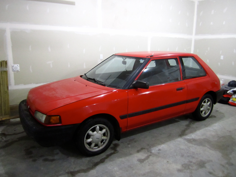 Illustration for article titled The Mazda 323 is officially for sale.